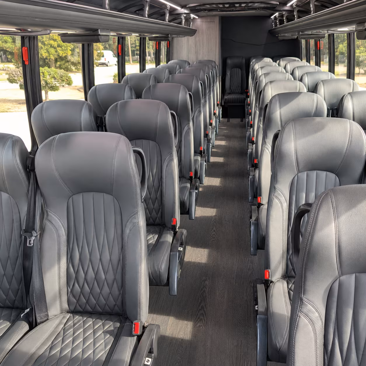 el centro school event transportation onboard seating