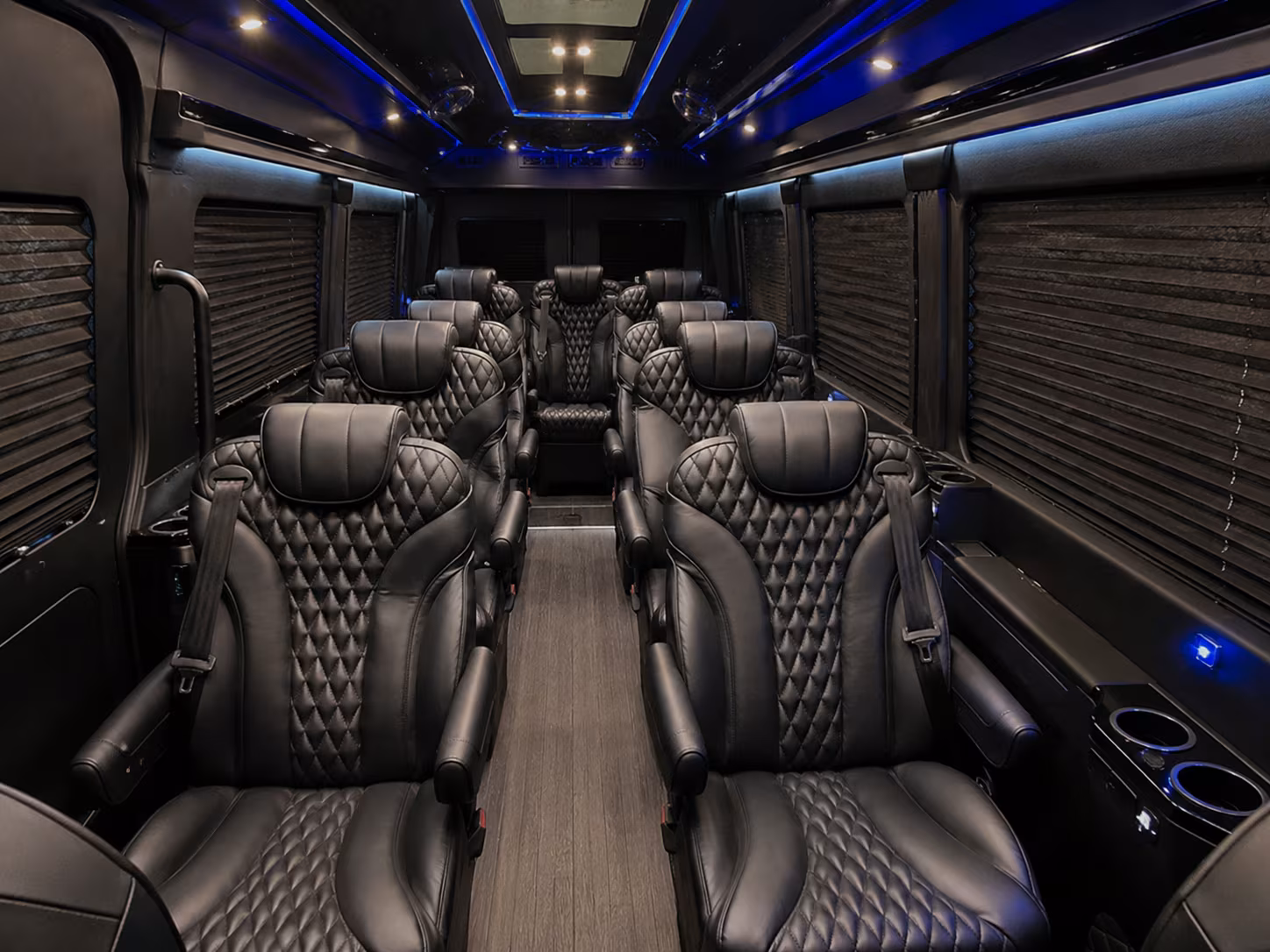el centro wedding transportation onboard seating