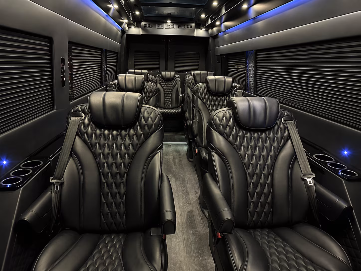 el centro wine tour brewery transportation onboard seating