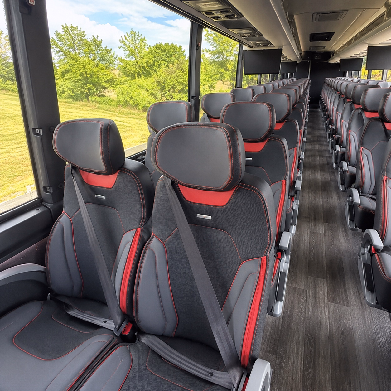 riverside charter bus interior gallery