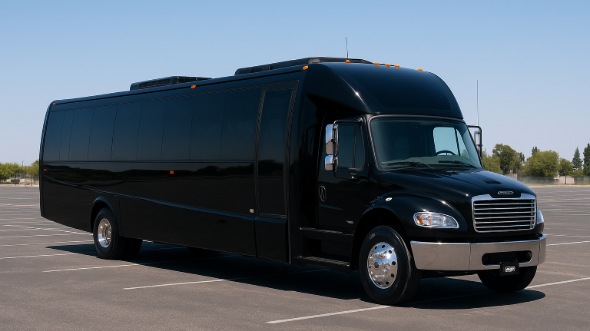 Exterior of Charter Bus Company El Centro's 18 Passenger Minibus in El Centro