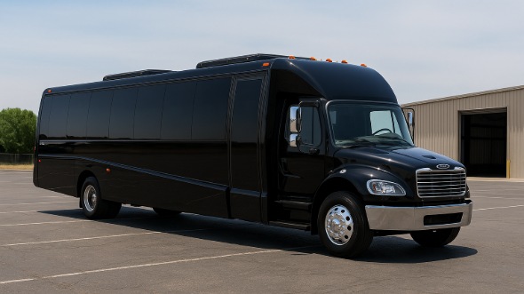 Exterior of Charter Bus Company El Centro's 20 Passenger Mini bus in El Centro