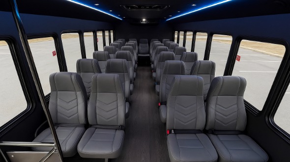 el centro 20 passenger minibus inside