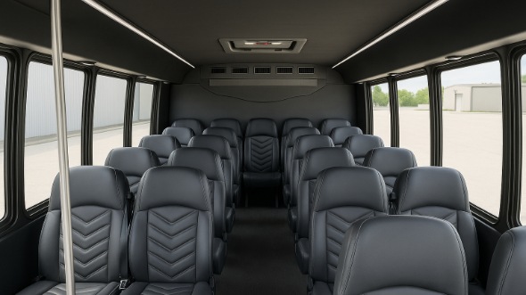 el centro 28 passenger minibus inside