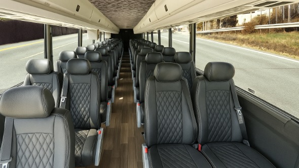 el centro 35 passenger minibus inside